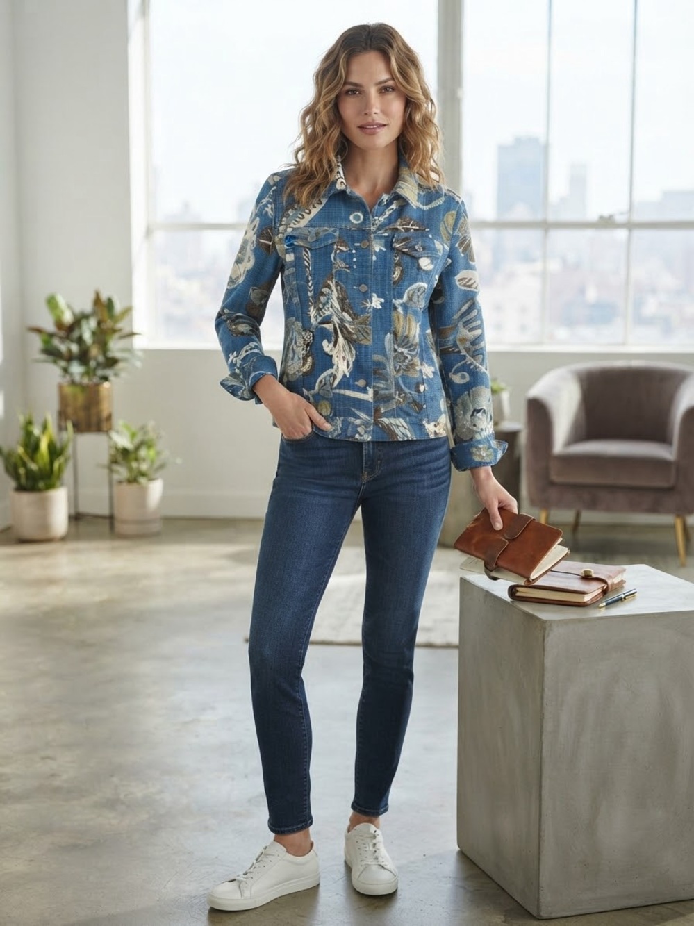 J. McLaughlin Dark Blue Skinny Jeans